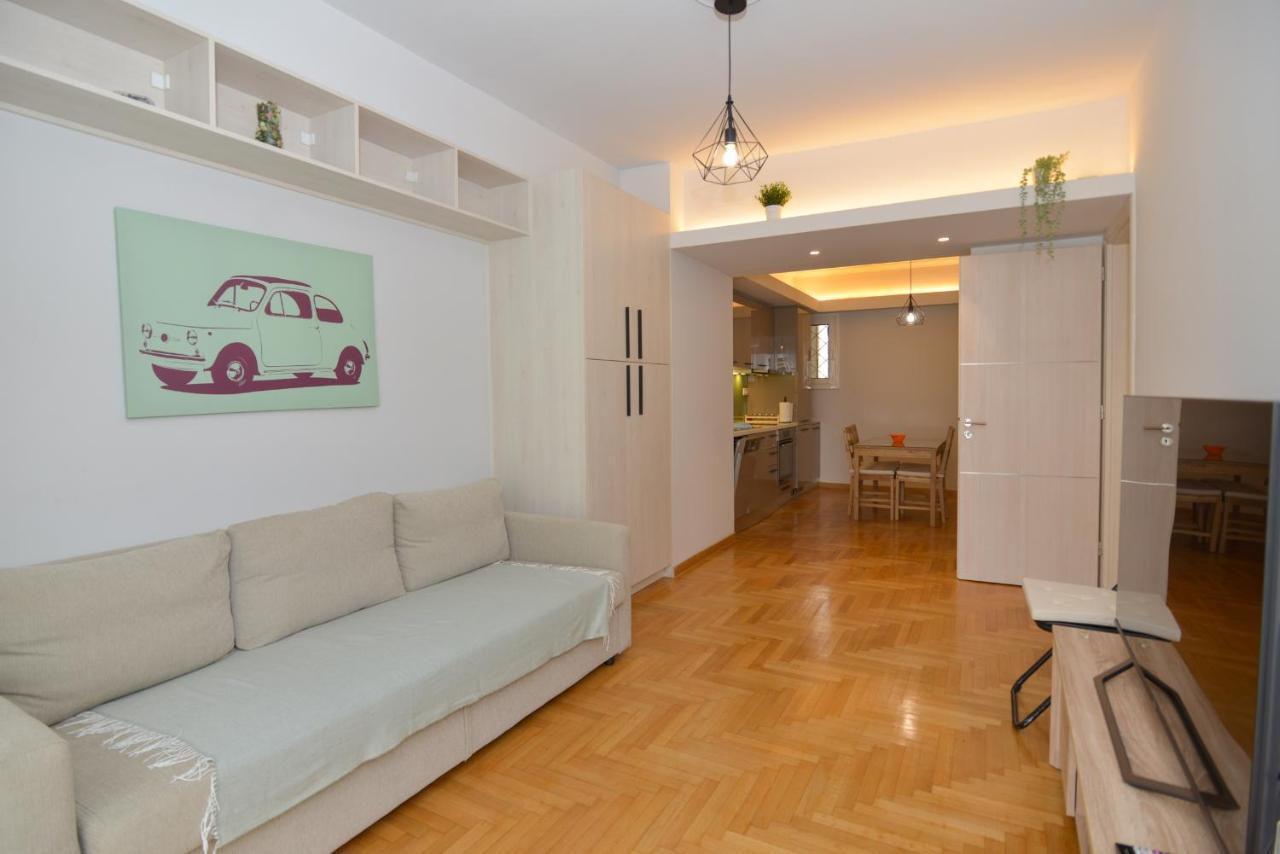 Acropolis Area 2 Bedroom 2 Min From Metro Syngrou Apartment